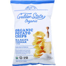 Golden State Organic オーガニックポテトチップス シーソルト＆ビネガー 85g Proudly Made In California
